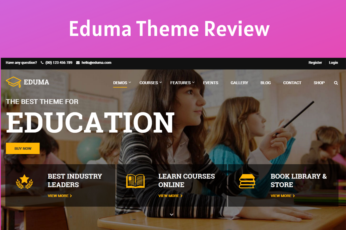 Eduma Theme Review