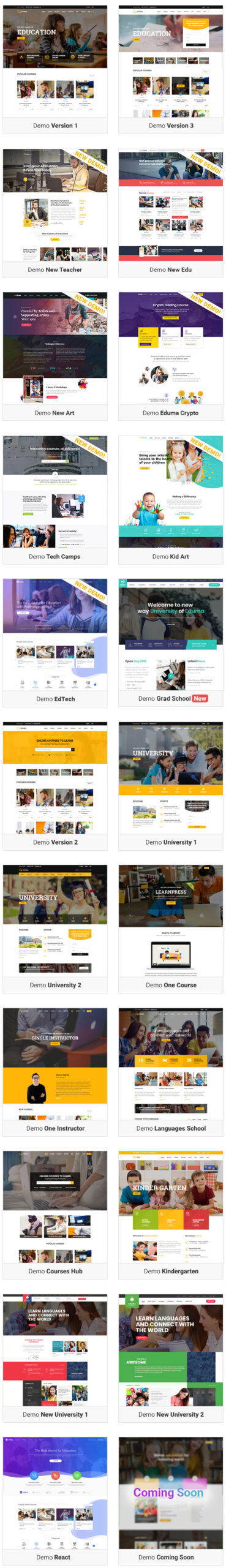 Eduma theme demo 2