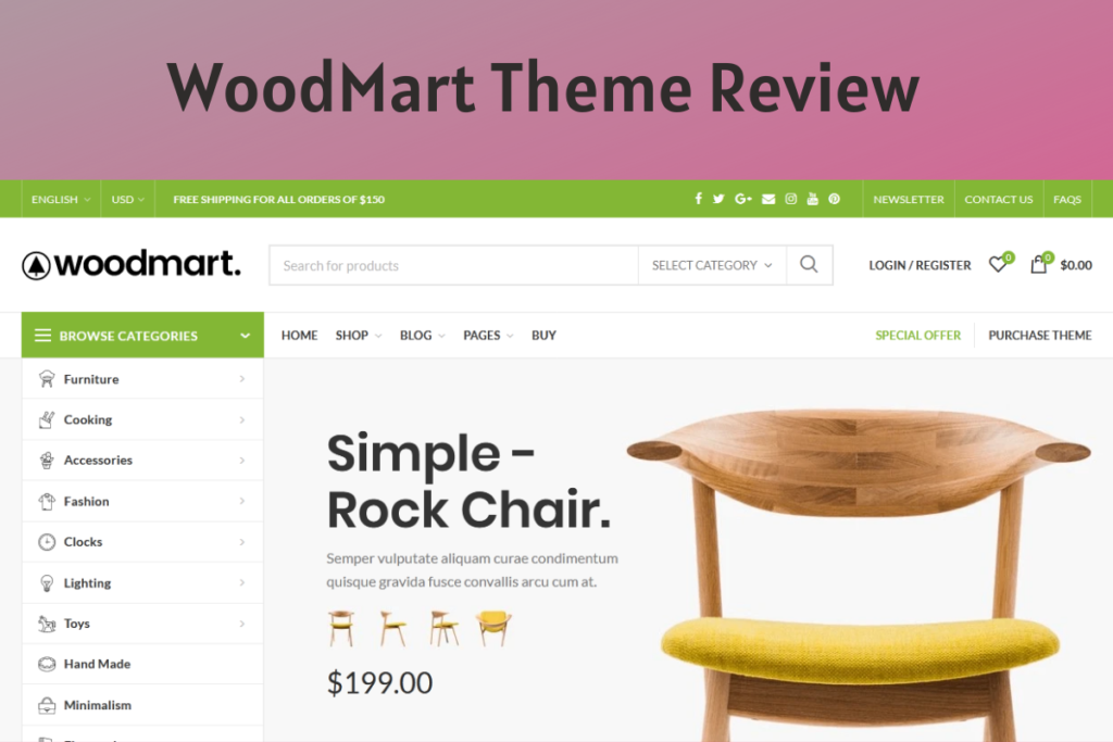 WoodMart Theme Review